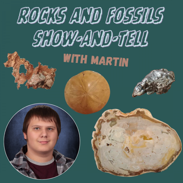 Rocks and Fossils Show-and-Tell with Martin