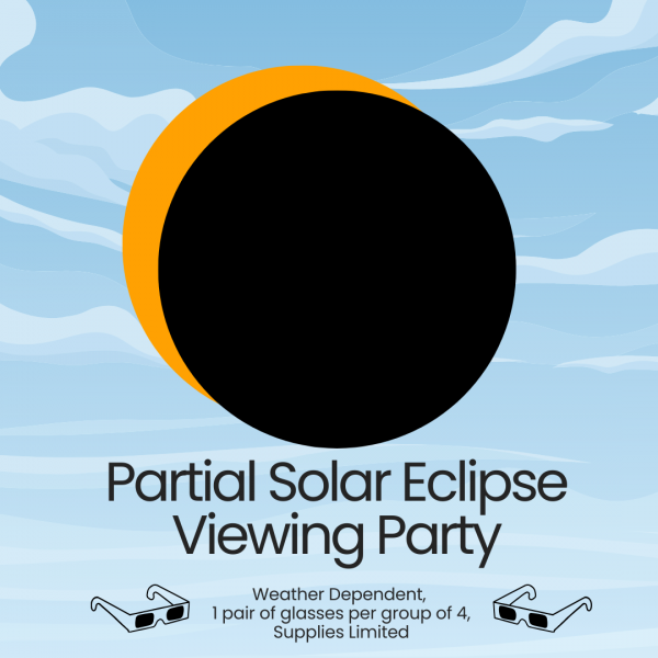 Partial Solar Eclipse Viewing Party, Weather Dependent